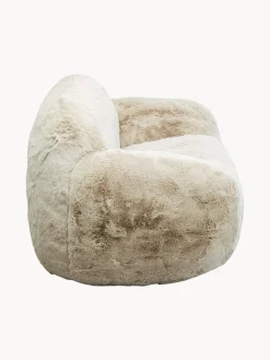 Kare Design Sillón artesanal de piel sintética Mika