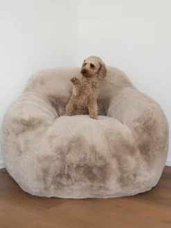 Kare Design Sillón artesanal de piel sintética Mika