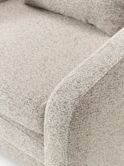 Westwing Collection Sillón cama en tejido bouclé Eliot