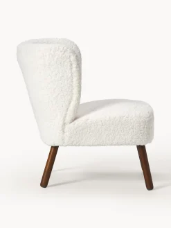 Westwing Collection Sillón cóctel de borreguillo Robine^ Sillones Pequeños|Sillones