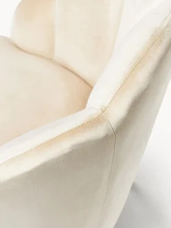 Westwing Collection Sillón cóctel de terciopelo Helle