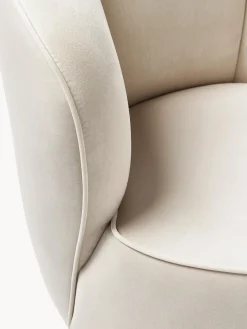 Westwing Collection Sillón cóctel de terciopelo Olivia^ Sillones Pequeños|Sillones