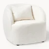 Westwing Collection Sillón cóctel en tejido bouclé Elodie^ Sillones Pequeños|Sillones