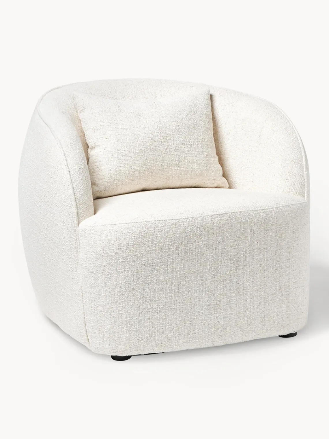 Westwing Collection Sillón cóctel en tejido bouclé Elodie^ Sillones Pequeños|Sillones
