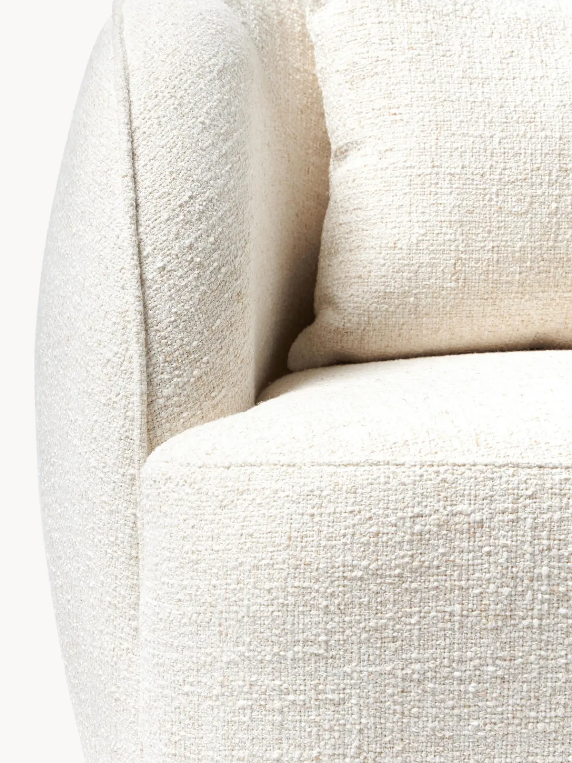 Westwing Collection Sillón cóctel en tejido bouclé Elodie^ Sillones Pequeños|Sillones
