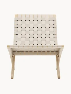 Carl Hansen & Søn Sillón con asiento tejido a mano MG501 Cuba