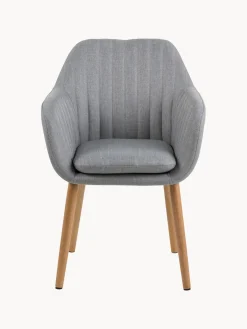 Sillón con patas de madera Emilia