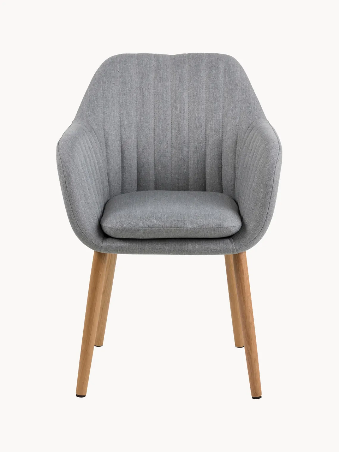 Sillón con patas de madera Emilia