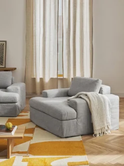 Westwing Collection Sillón con tapizado desenfundable Russell