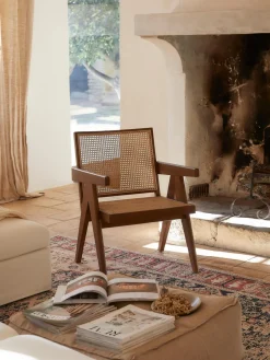 Westwing Collection Sillón con tejido vienés Sissi