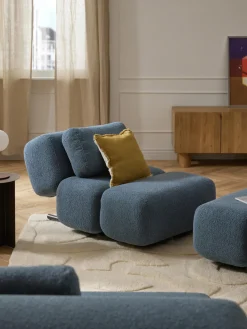 Westwing Collection Sillón de borreguillo Caterpillar^ Butacas|Sillones