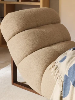 Westwing Collection Sillón de borreguillo Stanley