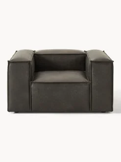 Westwing Collection Sillón de cuero reciclado Lennon