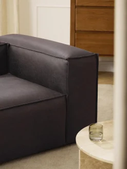 Westwing Collection Sillón de cuero reciclado Lennon