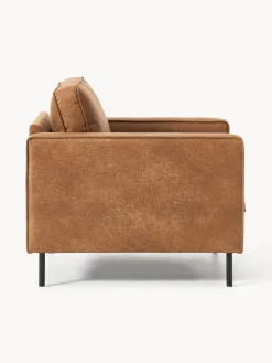 Westwing Collection Sillón de cuero reciclado Hunter^ Butacas|Sillones