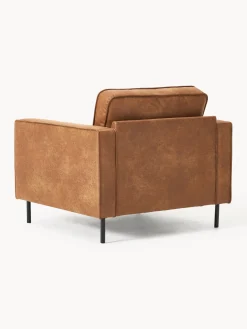 Westwing Collection Sillón de cuero reciclado Hunter^ Butacas|Sillones