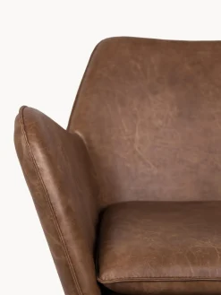 Sillón de cuero sintético Bon