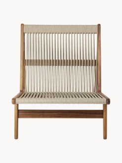 GUBI Sillón de exterior artesanal de madera de iroko MR01 Initial^ Sillones De Jardín|Sillones De Jardí­N