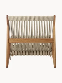 GUBI Sillón de exterior artesanal de madera de iroko MR01 Initial^ Sillones De Jardín|Sillones De Jardí­N