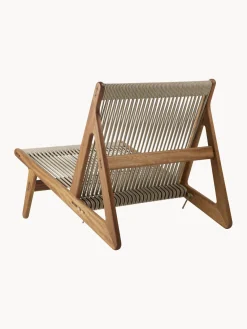 GUBI Sillón de exterior artesanal de madera de iroko MR01 Initial^ Sillones De Jardín|Sillones De Jardí­N