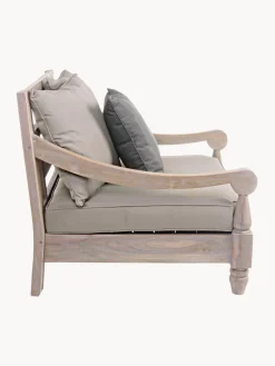 Bizzotto Sillón de exterior de madera maciza Bali