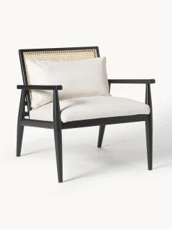 Westwing Collection Sillón de madera de abedul maciza Manuell^ Sillones Pequeños|Sillones