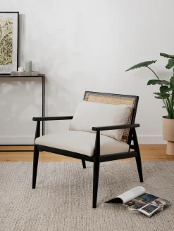 Westwing Collection Sillón de madera de abedul maciza Manuell^ Sillones Pequeños|Sillones