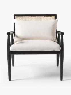 Westwing Collection Sillón de madera de abedul maciza Manuell^ Sillones Pequeños|Sillones