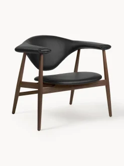 GUBI Sillón de madera de nogal Masculo^ Sillones Pequeños|Sillones