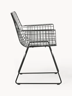 HKLIVING Sillón de metal Wire^ Sillas Con Reposabrazos|Sillas