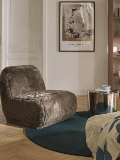 Westwing Collection Sillón de piel sintética Emie^ Sillones Pequeños|Sillones