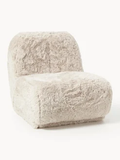 Westwing Collection Sillón de piel sintética Emie