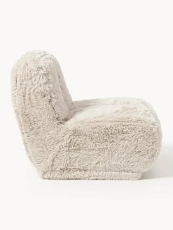 Westwing Collection Sillón de piel sintética Emie