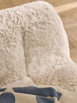 Westwing Collection Sillón de piel sintética Emie