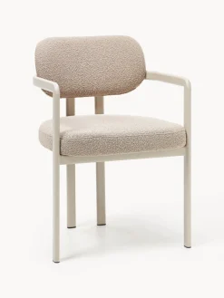 Westwing Collection Sillón en tejido bouclé Adrien^ Sillas Con Reposabrazos|Sillas