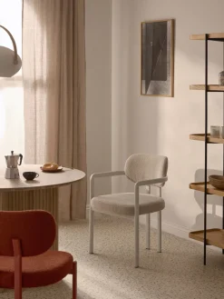 Westwing Collection Sillón en tejido bouclé Adrien^ Sillas Con Reposabrazos|Sillas