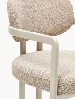 Westwing Collection Sillón en tejido bouclé Adrien^ Sillas Con Reposabrazos|Sillas