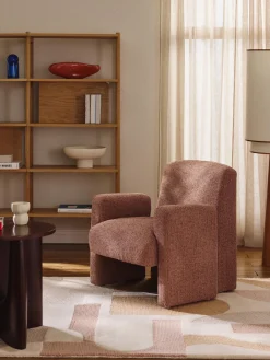 Westwing Collection Sillón en tejido bouclé Aven