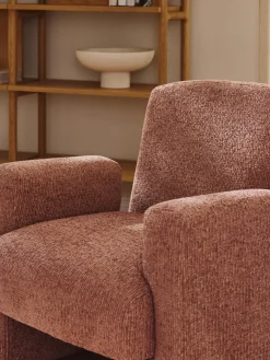 Westwing Collection Sillón en tejido bouclé Aven