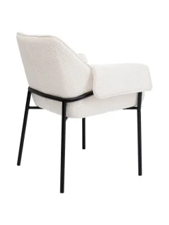 Kare Design Sillón en tejido bouclé Bess^ Sillas Con Reposabrazos|Sillas