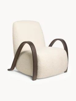 Ferm Living Sillón en tejido bouclé Buur