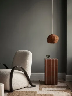 Ferm Living Sillón en tejido bouclé Buur