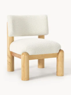 Westwing Collection Sillón en tejido bouclé Dalma^ Sillones Pequeños|Sillones