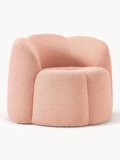 Westwing Collection Sillón en tejido bouclé Fleur^ Sillones Pequeños|Sillones