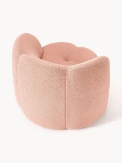 Westwing Collection Sillón en tejido bouclé Fleur^ Sillones Pequeños|Sillones