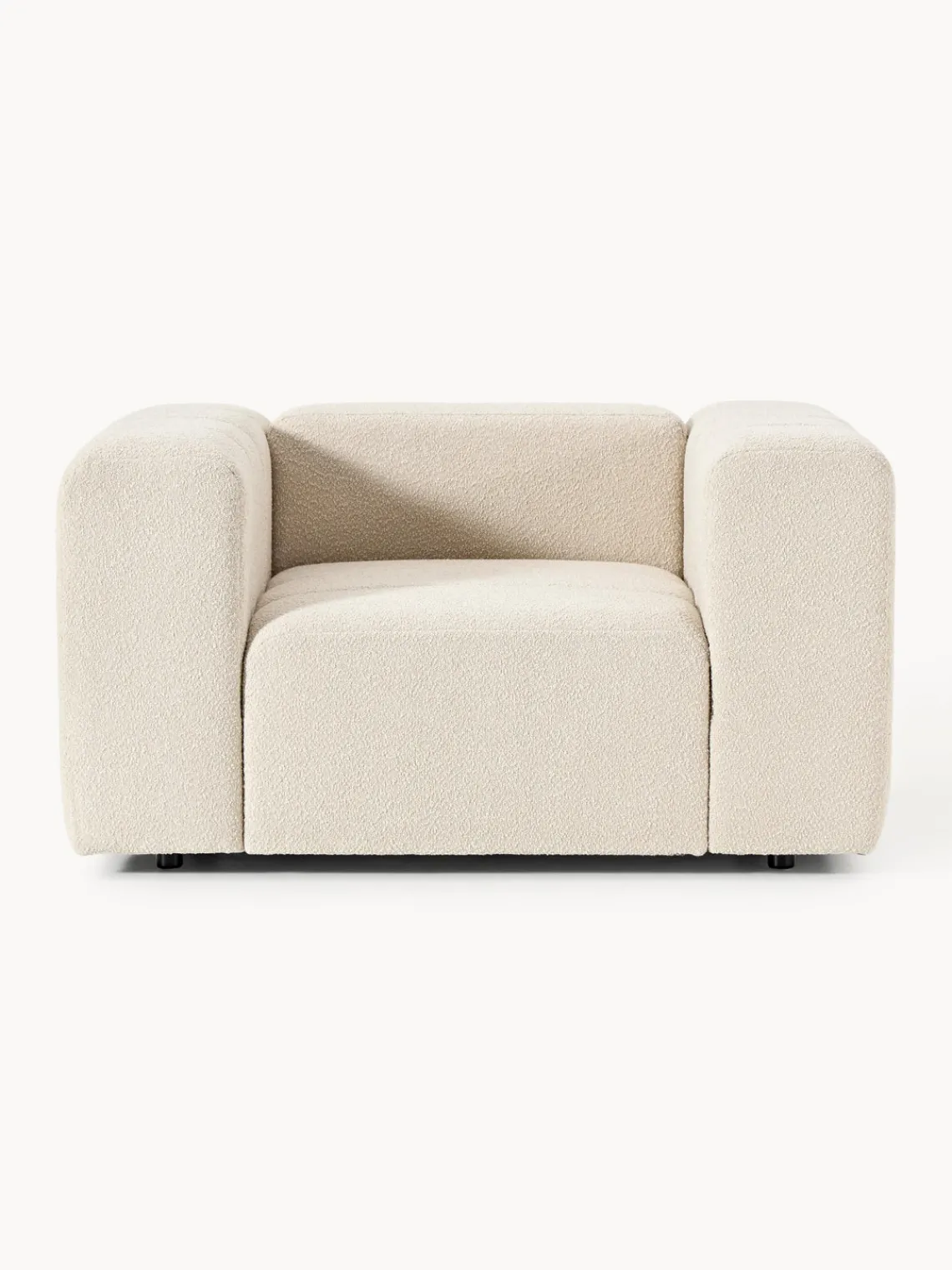 Westwing Collection Sillón en tejido bouclé Lena^ Butacas|Sillones