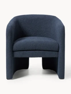 Westwing Collection Sillón en tejido bouclé Mairo^ Sillones Pequeños|Sillones
