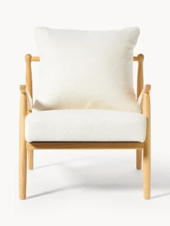 Westwing Collection Sillón en tejido bouclé Mikkel^ Sillones Pequeños|Sillones