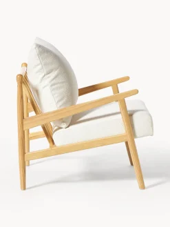 Westwing Collection Sillón en tejido bouclé Mikkel^ Sillones Pequeños|Sillones