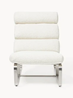 Westwing Collection Sillón en tejido bouclé Pavlos^ Sillones Pequeños|Sillones